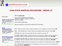 Utah State Hospital-Psychiatric (Provo, Ut)