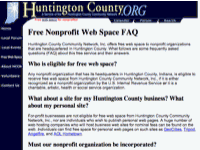 Free Nonprofit Web Space