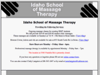 Idaho School of Massage Therapy