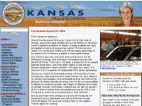 Kansas Governor Kathleen Sebelius