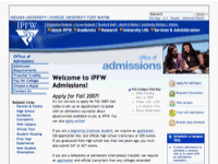 IPFW: Office of Admissions