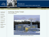 Anchorage Alaska LDS (Mormon) Temple