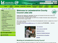 Leicestershire County Council Job Vacancies