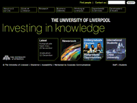 University of Liverpool Homepage