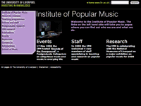 Institute of Popular Music - University of Liverpool
