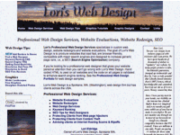 Lori's Professional Web Design Services