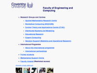 Engineering and Computing, Coventry University