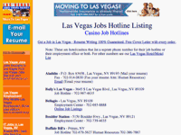 Las Vegas Jobs Hotline