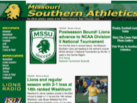 Missouri Southern athletics website