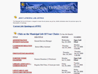 Anchorage Municipal Job Listings