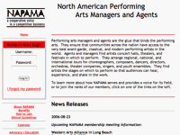 North American Performing Arts Agents
