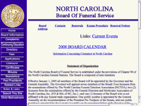 North Carolina State Board of Mortuary Sciences