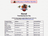 Hawaii Veterinarians
