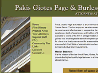 Law Firm of Pakis Giotes Page and Burleson