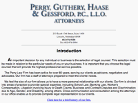 Perry, Guthery, Haase and Gessford, P.C.