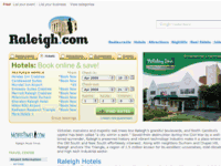 Raleigh Hotels, Real Estate, Restaurants