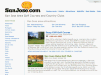 San Jose Golf Courses
