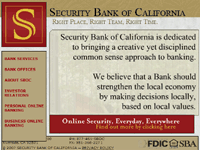 Security Bank of California