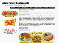 Adair Family Restaurants