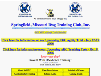 Springfield Dog Training Club