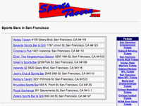 San Francisco Sports Bars - SportsTavern.com