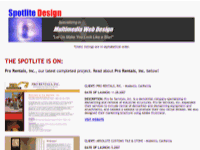 Spotlite Design Web Clients Portfolio
