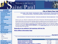 City of Saint Paul Job Openings