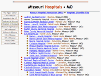 Missouri Hospitals and Medical Centers