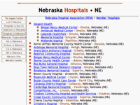 Nebraska Hospitals and Medical Centers