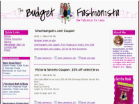 The Budget Fashionista Blog