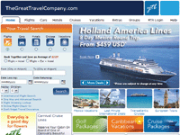 Airline Tickets, Cruises and Vacations: TheGreatTravelCompany.com