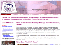 Phoenix Massage Therapy School in Houston, Texas