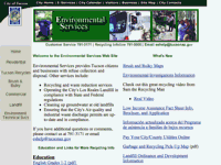 City of Tucson Environmental Services