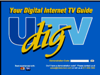 UDigTV: B2B, customized online TV listings