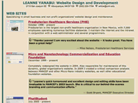 Leanne Yanabu - Website Design and Development