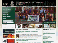 USC Upstate Homepage
