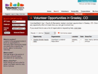 Volunteer Opportunities in Greeley, CO