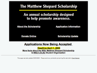 Matthew Shepard Scholarship
