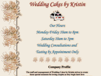 Wedding Cakes by Kristin