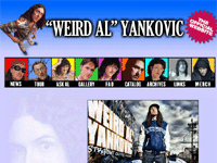 The Official "Weird Al" Yankovic Web Site